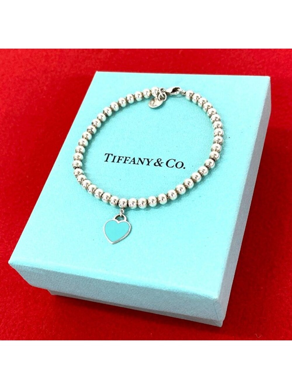 Tiffany & Co Return to Tiffany Beads Bracelet 925 Sterling Silver